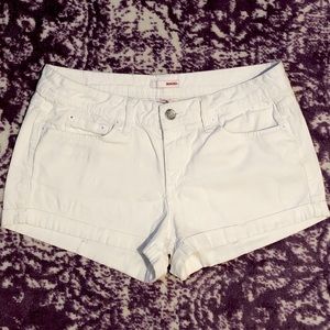 ‼️BONGO white jean shorts